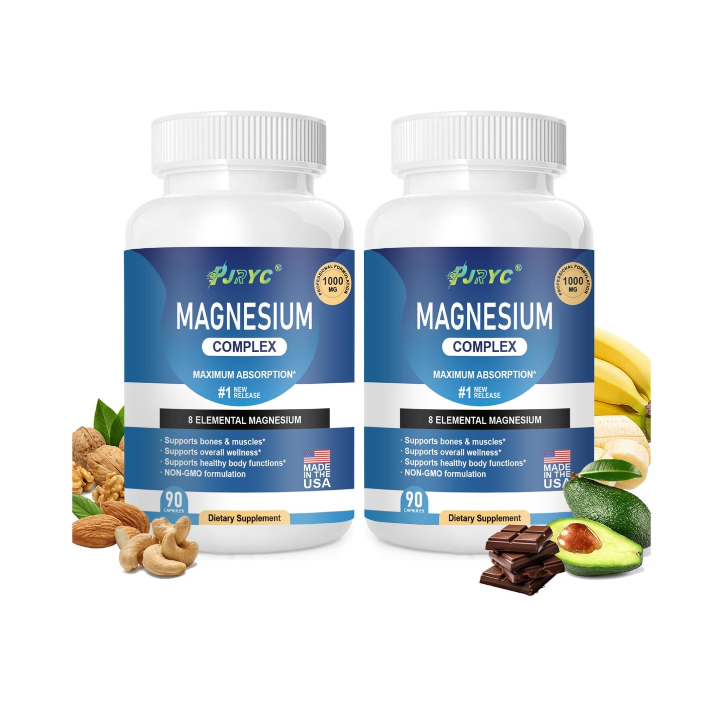 Magnesium Complex Supplement - 1000Mg