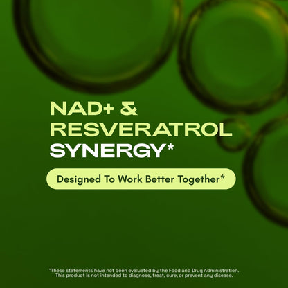 Liposomal NAD Supplement with Resveratrol