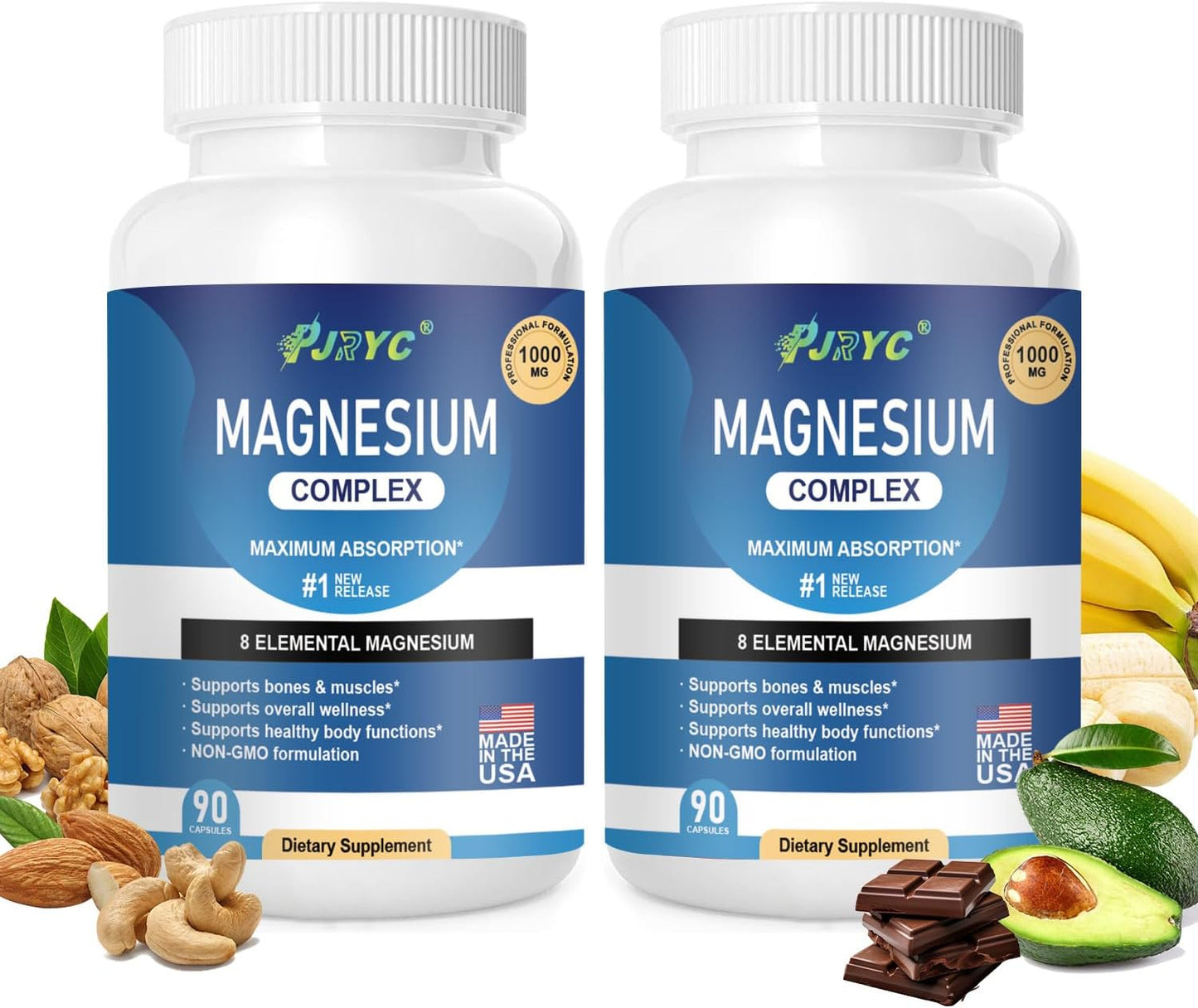 Magnesium Complex Supplement - 1000Mg