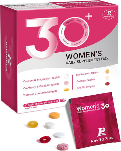 Women’s Multivitamin – 30 Packs for Energy & Wellness